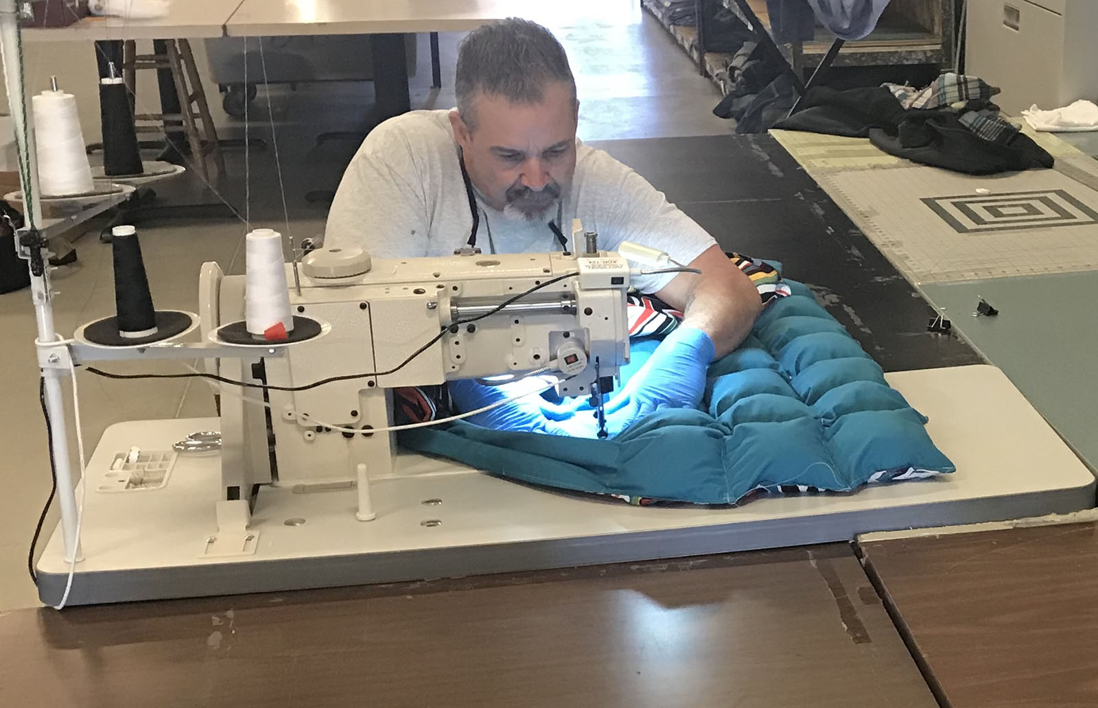 Weighted blanket project lets inmates help patients in state, local